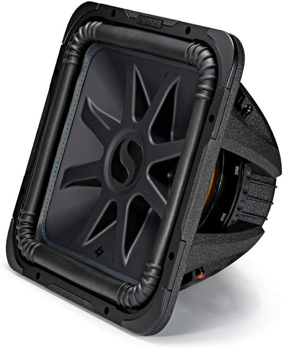 44L7S152 KICKER 15" L7S Solo-Baric Square Subwoofer Sub 1000W RMS 2 Ohm DVC
