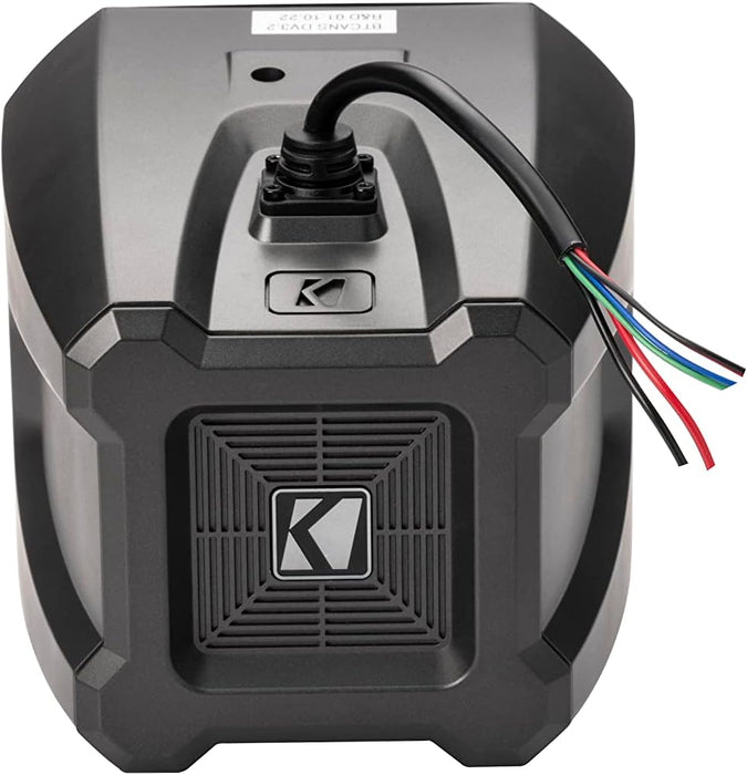 48BTCAN65 KICKER 6.5" Powered Tower Speakers w/Bluetooth 4 ATV / UTV / Golf Cart Tube Clamp Mount Pods (Pair)