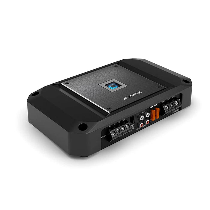 R2-A75M Alpine R-Series Mono Subwoofer Amplifier 750W RMS at 1-Ohm, Hi-Res Certified