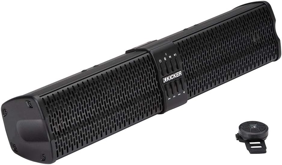 47KPB1 KICKER 21" PowerBar Bluetooth Powered Soundbar ATV UTV RZR Polaris Can-Am Speaker System