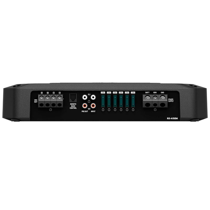 R2-A150M Alpine R-Series Mono Subwoofer Amplifier 1500W RMS at 1-Ohm, Hi-Res Certified