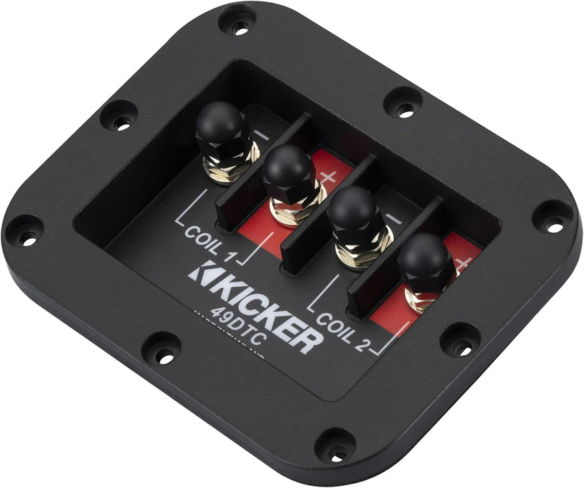 49DTC KICKER Dual Terminal Cup for High Powered Speaker Systems and Enclosures