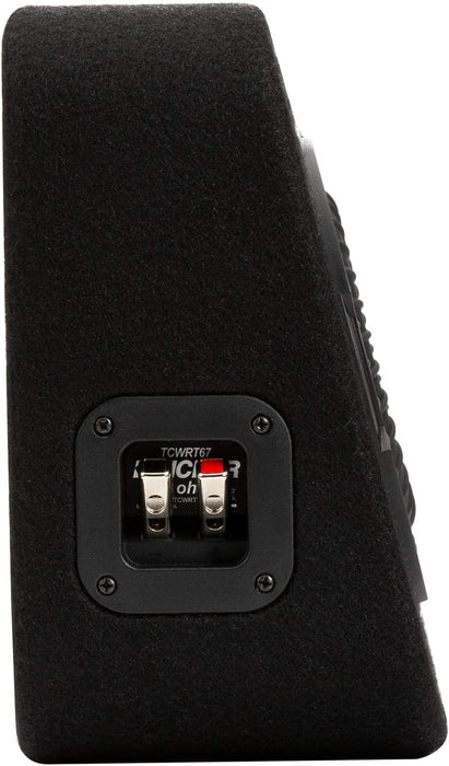 48TCWRT672 KICKER 6.75" CompRT Subwoofer Single Loaded Enclosure 150W RMS 2 Ohm