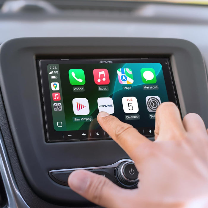 iLX-W770 Alpine 7" Digital Multimedia Receiver Shallow Chassis Double-Din Touchscreen Head Unit with Wireless CarPlay and Android Auto