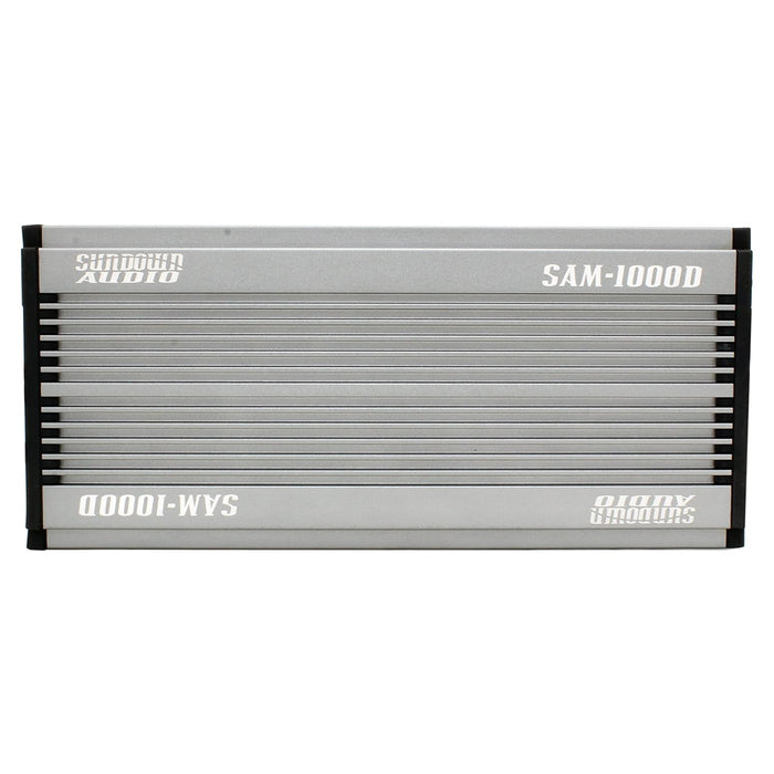 PS-SAMv21000 Sundown Audio Marine Powersports SAMv.2 1000D Micro Subwoofer Mono Class D Amplifier 1000W RMS 1 Ohm Waterproof IP67
