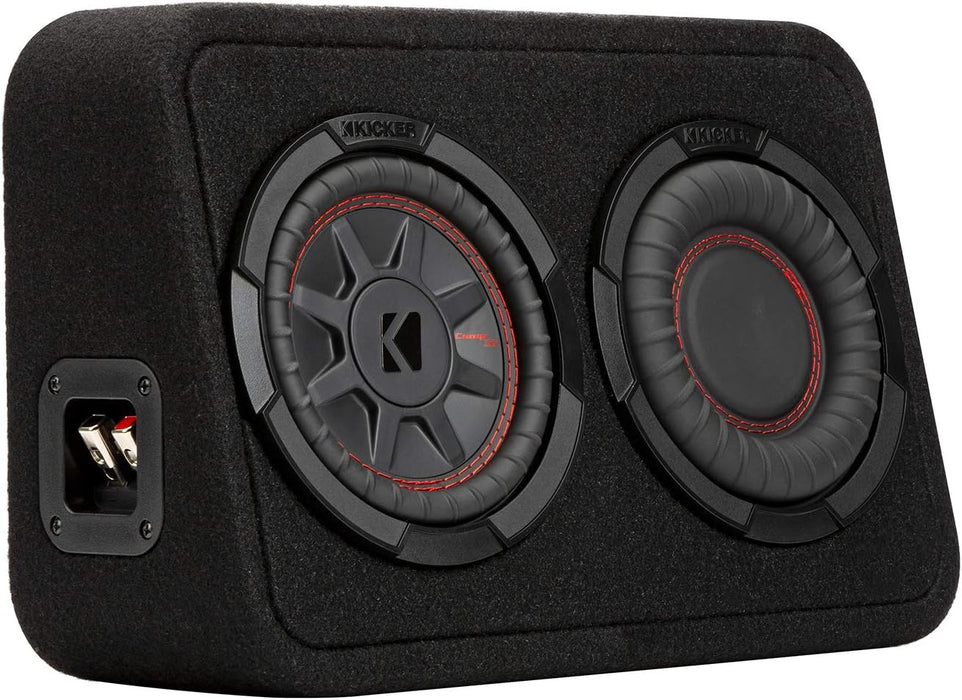 48TCWRT672 KICKER 6.75" CompRT Subwoofer Single Loaded Enclosure 150W RMS 2 Ohm