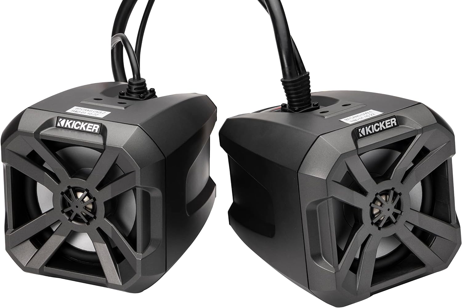 48BTCAN65 KICKER Powered Tower Speakers w/Bluetooth ATV