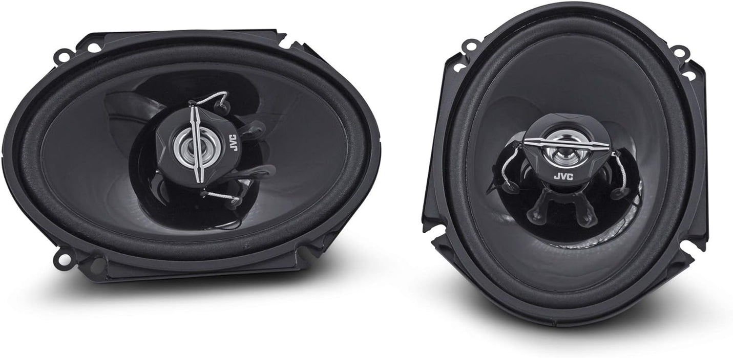 CS-J6820 JVC J Series 6x8 Inch Coaxial 2 Way Speakers Factory Replacement 30W RMS 4 Ohm Car Audio (Pair)