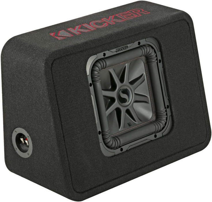45TL7R102 KICKER 10" Solo-Baric L7R Subwoofer Single Truck Style Loaded Ported Enclosure 500W RMS 2 Ohm