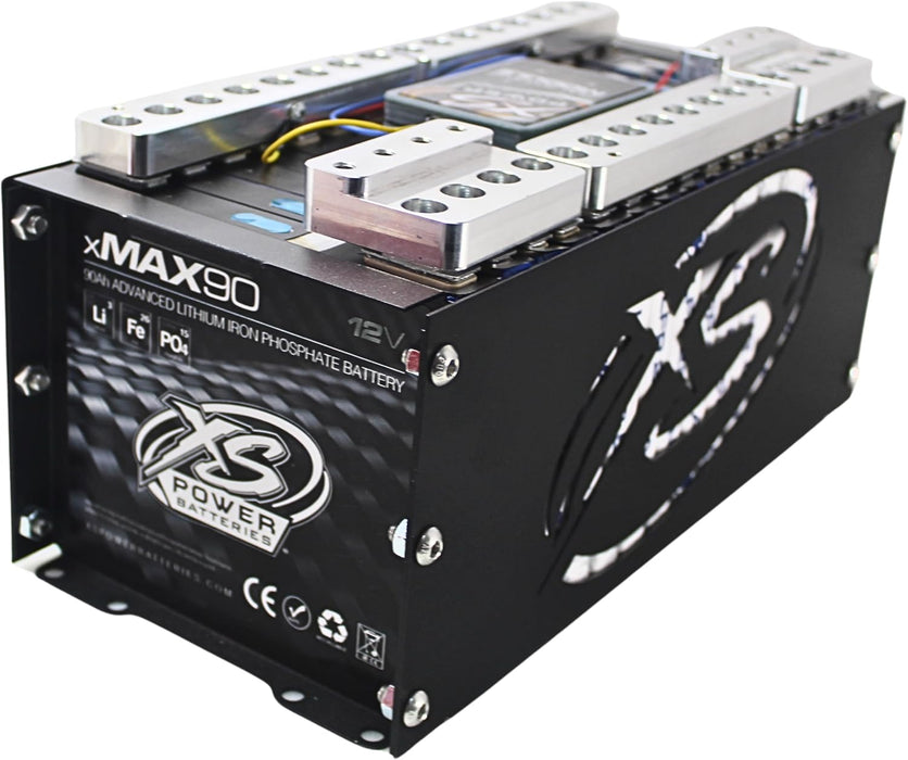 XMAX-90-DIY XS Power Battery xMAX 12 Volt Lithium PowerCell 20,000 Watts Max 90aH (360aH Equivalent)