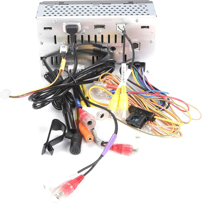 iLX-407 Alpine 7" Digital Multimedia Receiver Shallow Chassis Double-Din Touchscreen Head Unit with CarPlay and Android Auto HDMI iDatalink Maestro