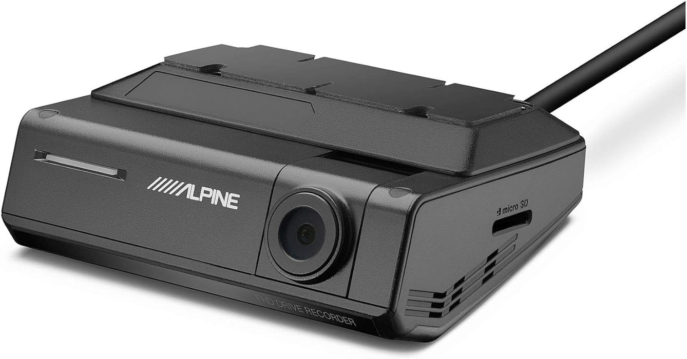 DVR-C320R Alpine Premium 1080P Night Vision Dash Camera Bundle (Front + Rear) with Built-in Drive Assist