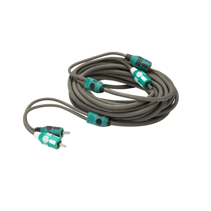 47KMI7 KICKER Marine 2-Channel RCA Interconnects, 7.0 Meter