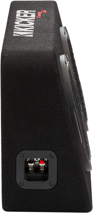 48TCWRT82 KICKER 8" CompRT Subwoofer Single Loaded Enclosure 300W RMS 2 Ohm