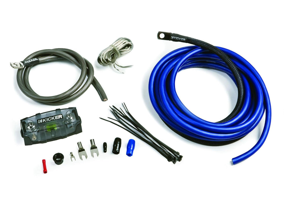 46PK4 KICKER 4 Gauge 4 AWG Amplifier Amp Installation Power Wire Kit 4GA