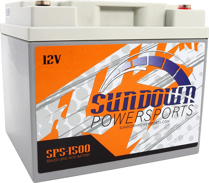 PS-SPS1500AGM Sundown Audio Powersports Battery 12V AGM SPS-1500 47aH 1500A Max