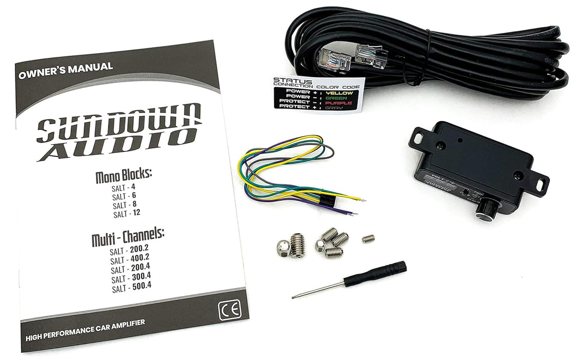 A-SALT4 Sundown Audio SALT Series Monoblock Digital Class-D Subwoofer Amplifier (SALT-4 4000W RMS 1 OHM Stable)