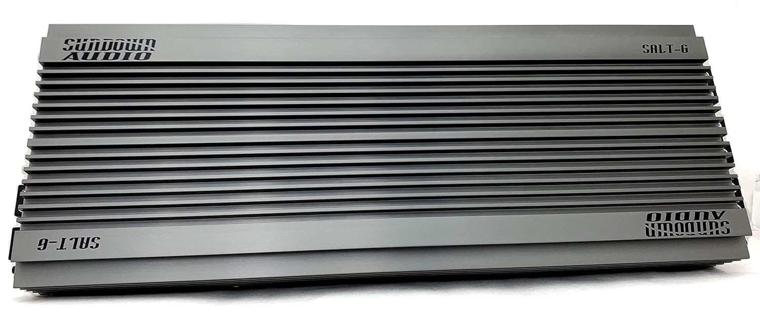 A-SALT6 Sundown Audio SALT Series Monoblock Digital Class-D Subwoofer Amplifier (SALT-6 6000W RMS 1 OHM Stable)
