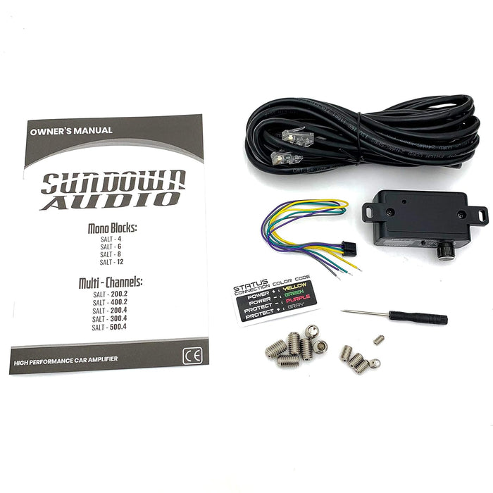 A-SALT6 Sundown Audio SALT Series Monoblock Digital Class-D Subwoofer Amplifier (SALT-6 6000W RMS 1 OHM Stable)