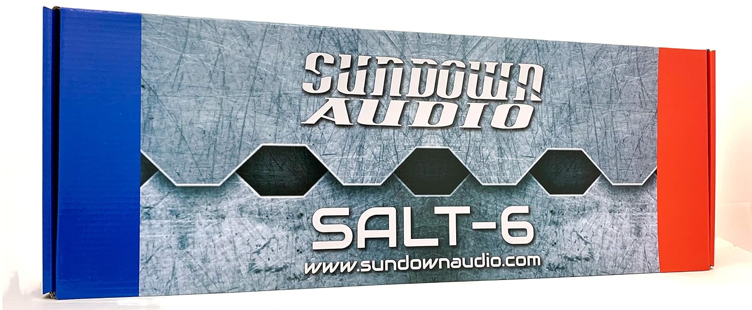 A-SALT6 Sundown Audio SALT Series Monoblock Digital Class-D Subwoofer Amplifier (SALT-6 6000W RMS 1 OHM Stable)