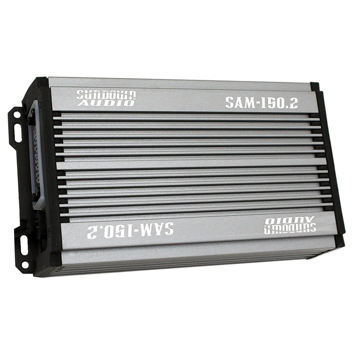 PS-SAMv21502 Sundown Audio Marine Powersports SAMv.2 150.2 Micro 2ch Amplifier Class D 540W RMS 2x270W 2 Ohms 2x150W 4 Ohms Waterproof IP67 Built-In Bluetooth