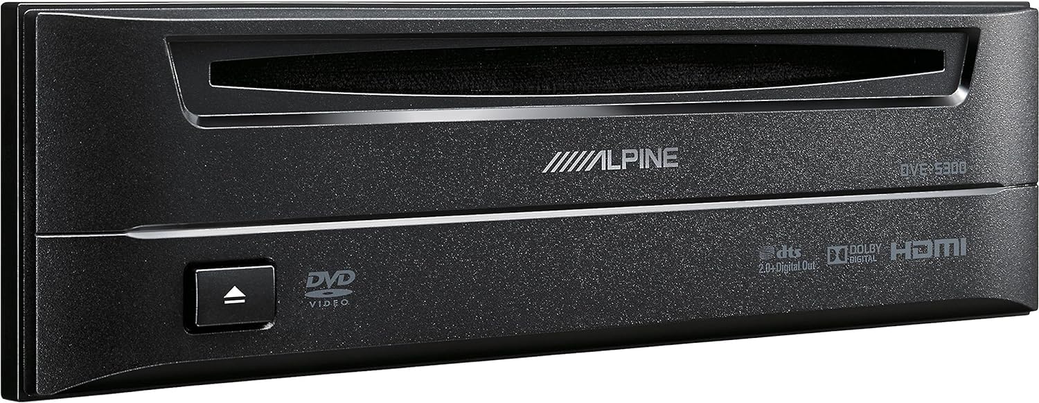 DVE-5300 Alpine Restyle Add-On DVD/CD Player for Mech-Less X108U Dash System