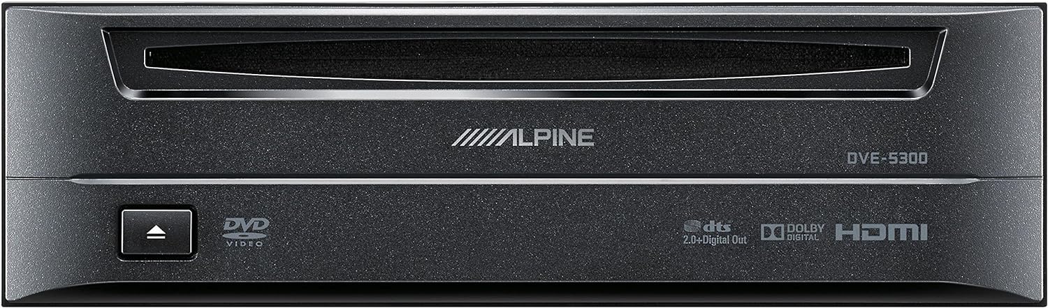 DVE-5300 Alpine Restyle Add-On DVD/CD Player for Mech-Less X108U Dash System