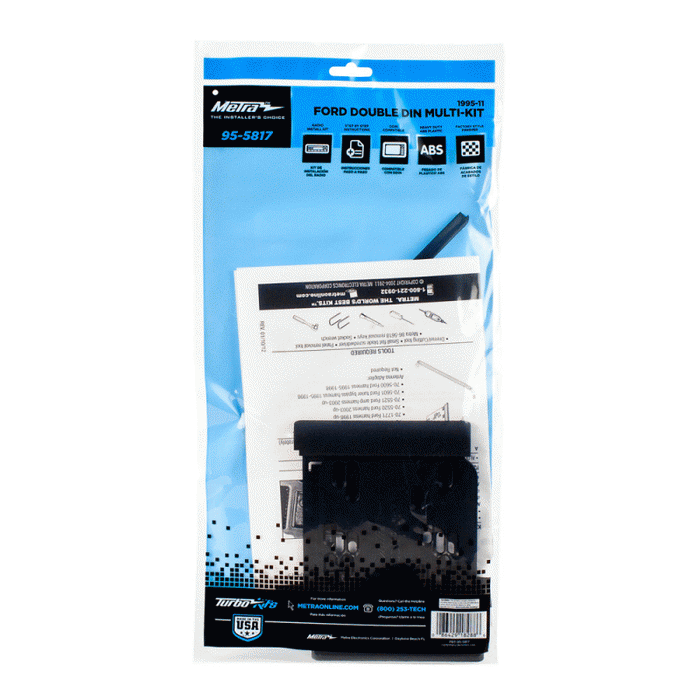 95-5817 METRA Double-Din Dash Kit Ford/Lincoln/Mercury/Mazda Multi-Kit 1995-2011