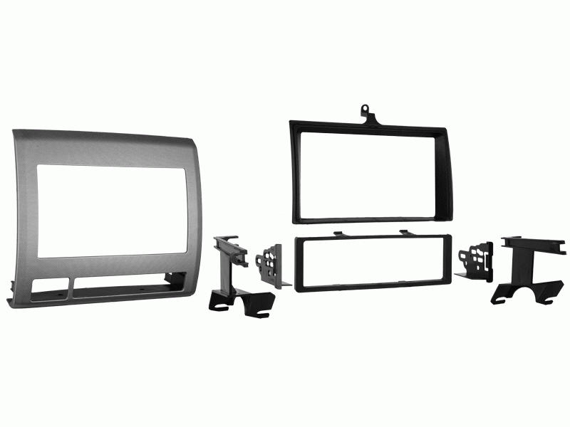 99-8214TG METRA Single/Double-Din Kit Toyota Tacoma 2005-2011 - Gray
