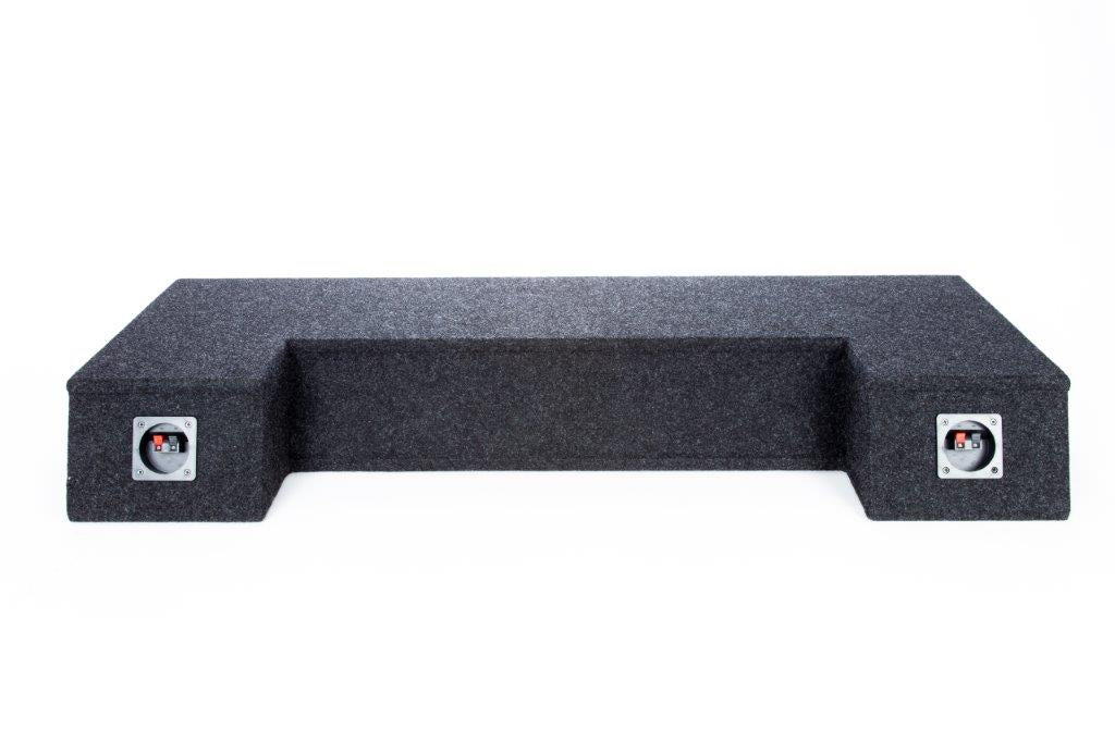 A219-12CP Attend 12" Dual Sealed Carpeted 2019 & Up Dodge Ram Crew Cab Enclosure (Unloaded Enclosure)