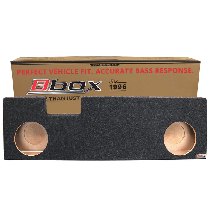 A393-10CP Atrend Dual 10" Sealed Carpeted - Fits 2008 - 2016 Ford F250/350/450 Crew Cab (Unloaded Enclosure)