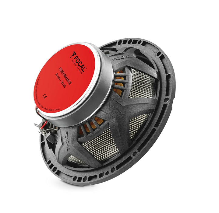 165 AC Focal Access 6.5" 6 1/2 inch Coaxial 2 Way Speakers 60W RMS 4 Ohm Performance Car Audio (Pair)