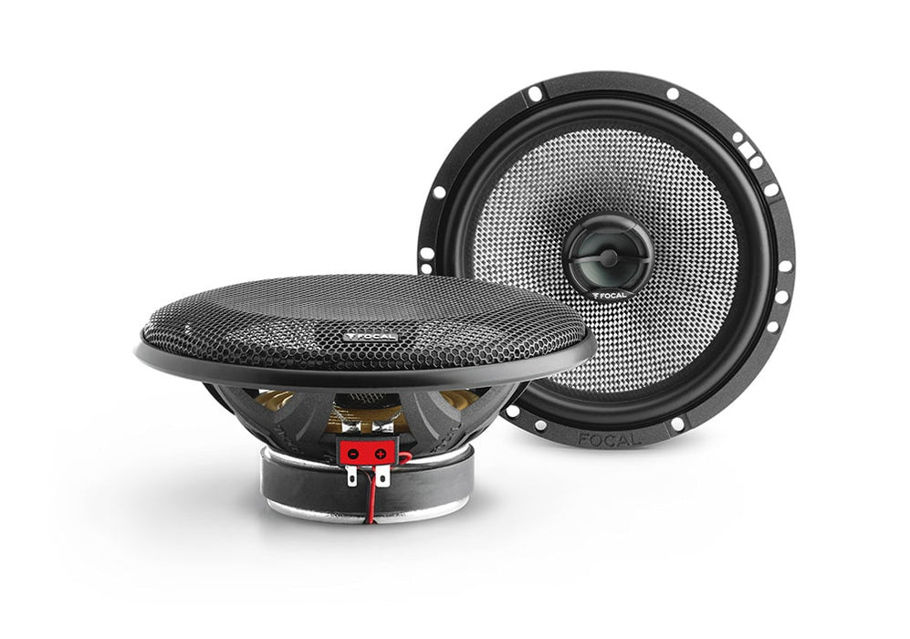 165 AC Focal Access 6.5" 6 1/2 inch Coaxial 2 Way Speakers 60W RMS 4 Ohm Performance Car Audio (Pair)