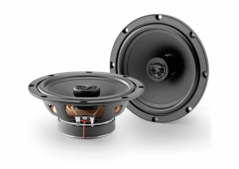 ACX 165 Focal Auditor 6.5" 6 1/2 inch Coaxial 2 Way Speakers 60W RMS 4 Ohm Performance Car Audio (Pair)