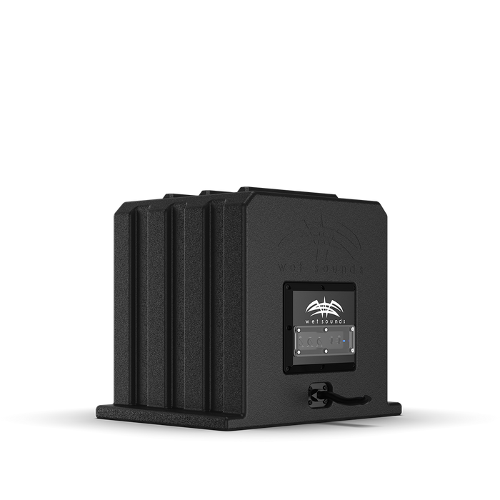 STEALTH AS-10 Wet Sounds 10" inch Powered Marine Sub Subwoofer Enclosure Class D Amplifier 500W