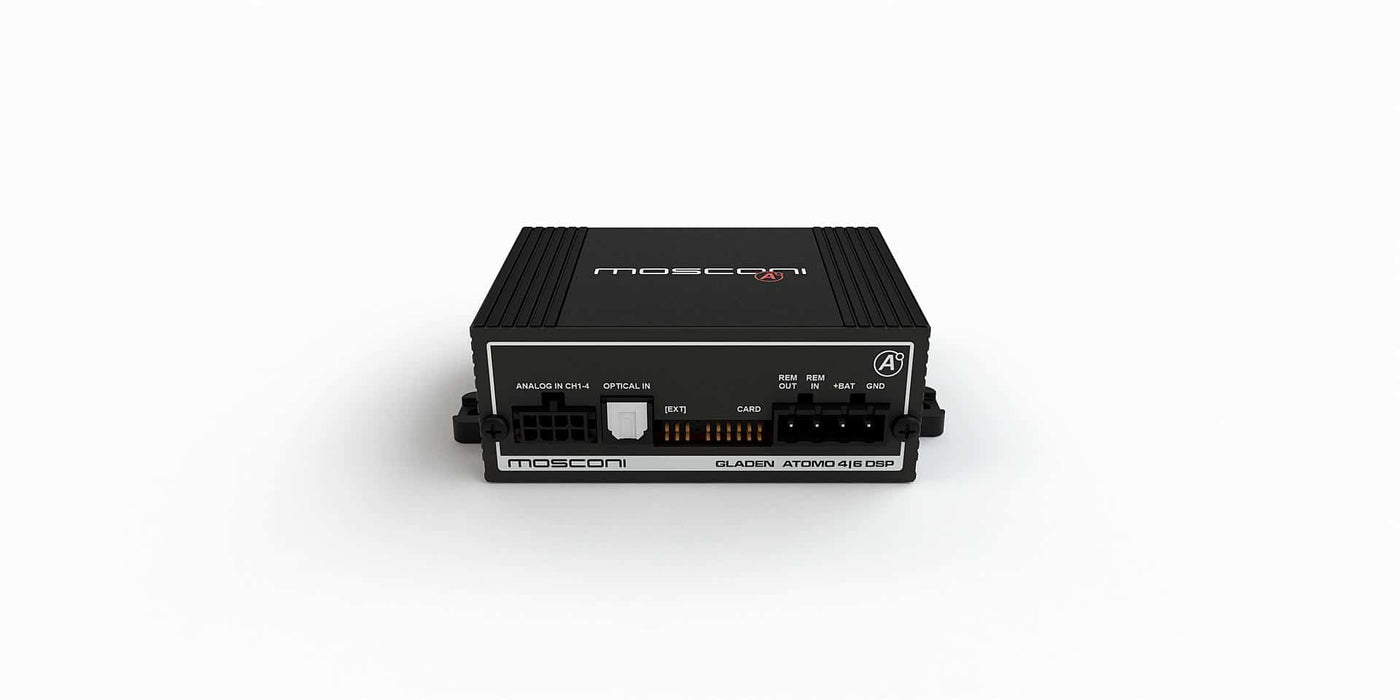 ATOMO 4|6 DSP Mosconi Atomo Line 6 Channel Digital Sound Processor 4ch Input 6ch Output Standalone DSP