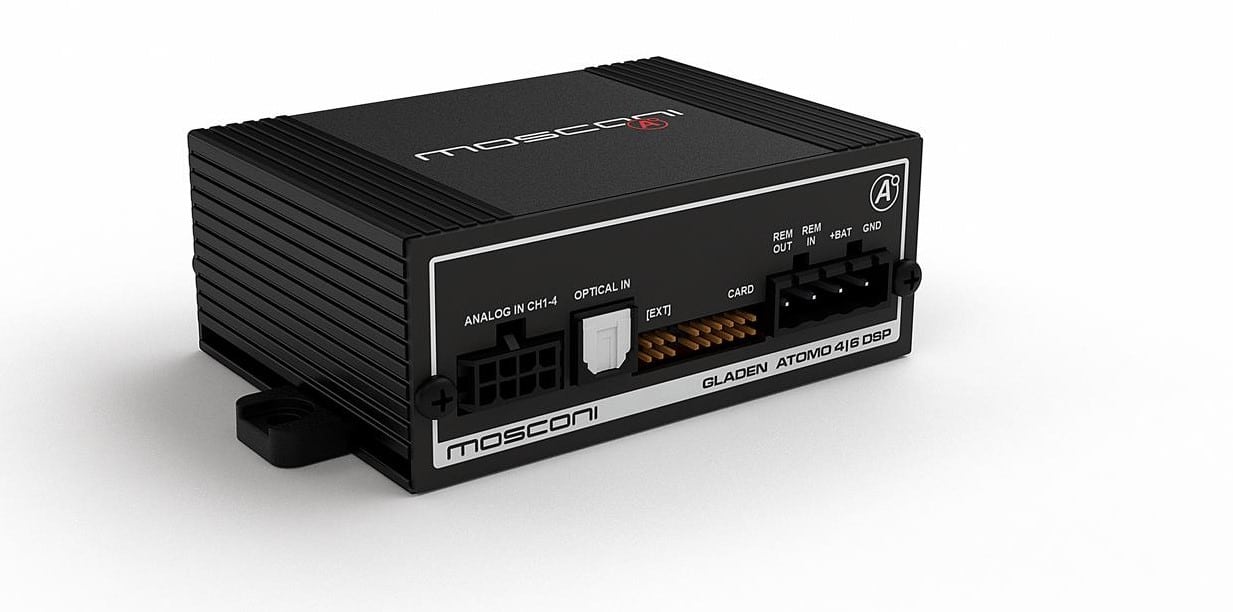 ATOMO 4|6 DSP Mosconi Atomo Line 6 Channel Digital Sound Processor 4ch Input 6ch Output Standalone DSP
