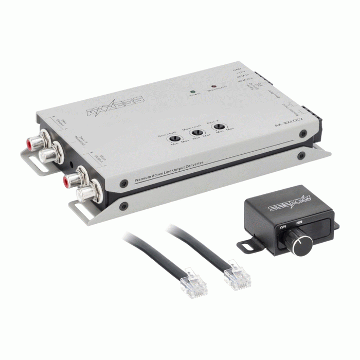 AX-BXLOC2 METRA 4CH Active Line Output Converter with Bass Restoration