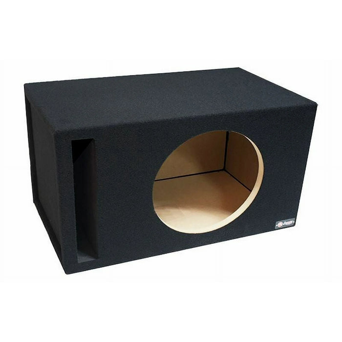 18SDXZSV Black Carpeted Atrend 18" Single Subwoofer Ported Box (Unloaded Enclosure)