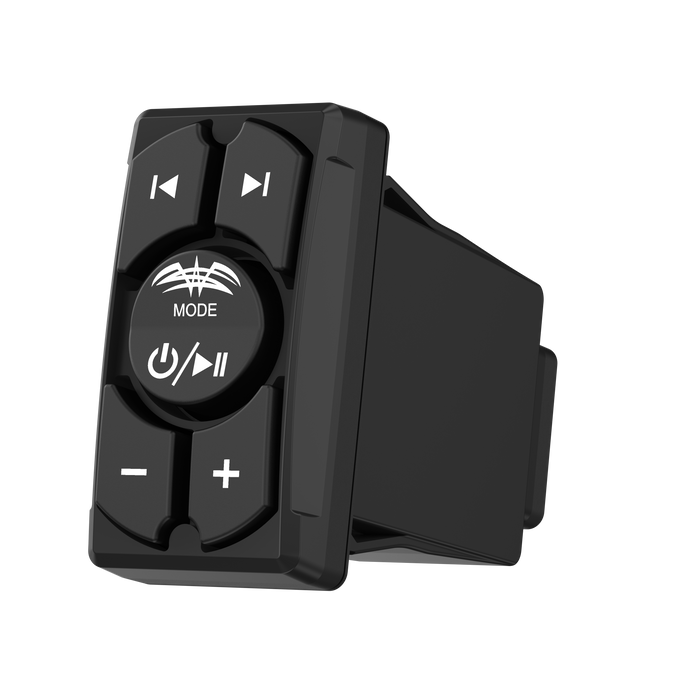 WW-BT RS Wet Sounds Marine Bluetooth Rocker Switch Receiver with Volume Control Weatherproof Bluetooth Streaming
