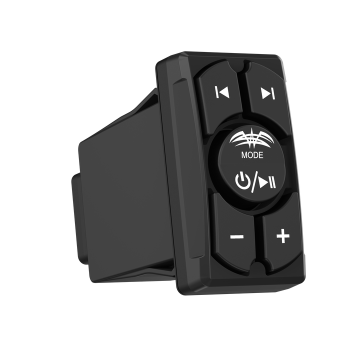 WW-BT RS Wet Sounds Marine Bluetooth Rocker Switch Receiver with Volume Control Weatherproof Bluetooth Streaming