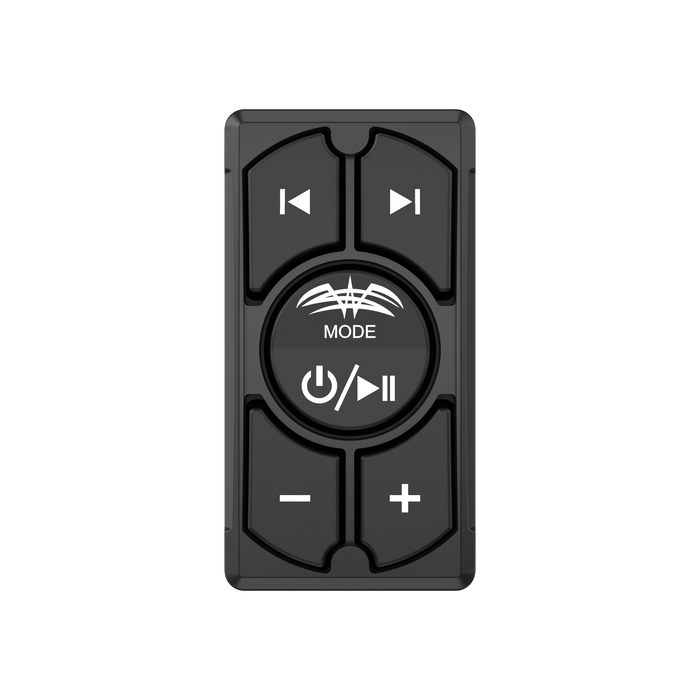 WW-BT RS Wet Sounds Marine Bluetooth Rocker Switch Receiver with Volume Control Weatherproof Bluetooth Streaming
