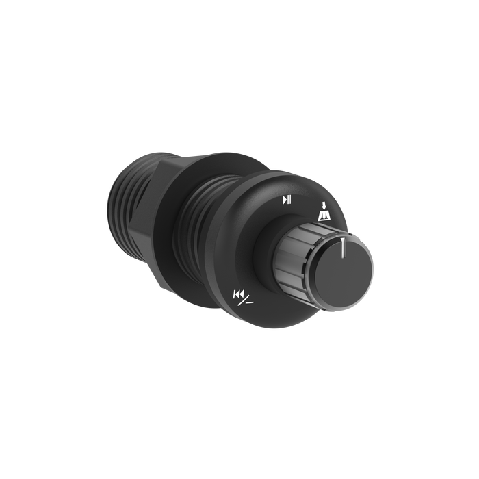 WW-BT VC-V2 Wet Sounds Marine Bluetooth Knob Receiver with Volume Control Weatherproof Bluetooth Streaming
