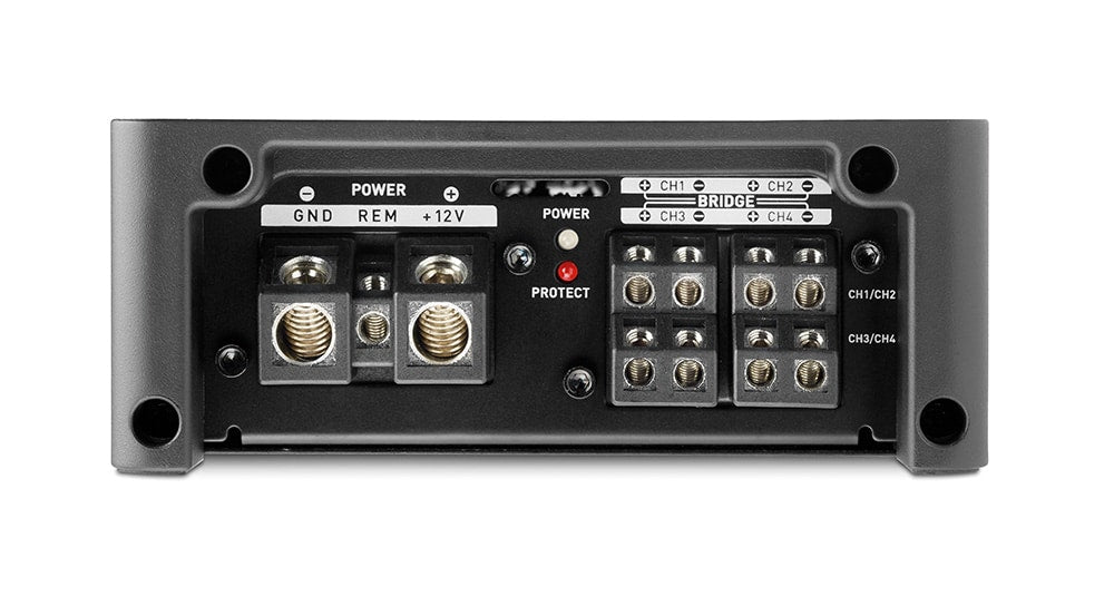 FPX 4.800 Focal 4 Channel Performance Car Audio Amplifier 4x120W 4 Ohm, 4x185W 2 Ohm Class D Amp