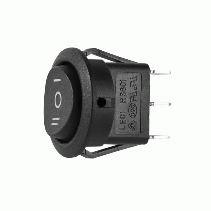 IBRRLULD Metra Round Rocker Switch - Latched Up / Latched Down