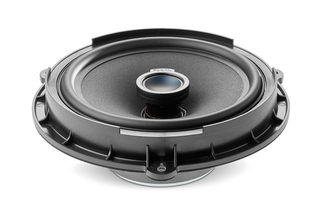 IC FORD 165 Focal Inside 6.5" Polyglass 2-Way Coaxial Speaker Upgrade Kit Plug & Play Compatible with Ford, Lincoln, 60W RMS 4 Ohm (Pair)