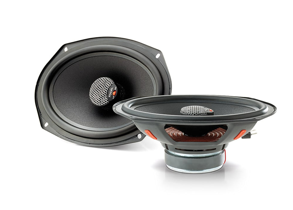 ICU 690 Focal Universal Integration 6x9" Coaxial 2 Way Speakers 80W RMS 4 Ohm Car Audio (Pair)