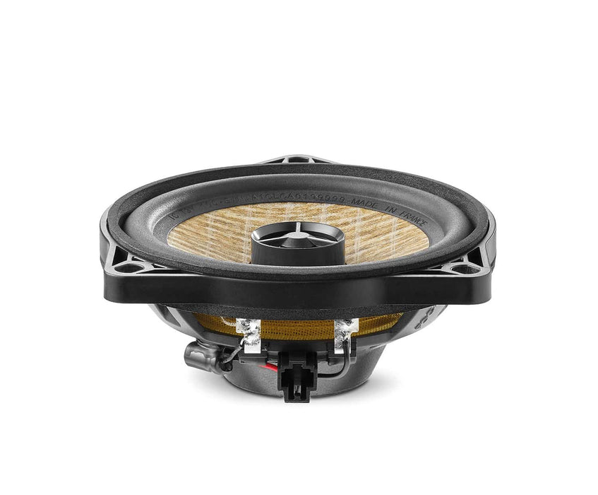 IC T3Y 100 Focal Inside Flax 2-Way Coaxial Speaker Upgrade Kit Plug & Play Compatible with Tesla Model 3 & Model Y, 40W RMS 4 Ohm (Pair)