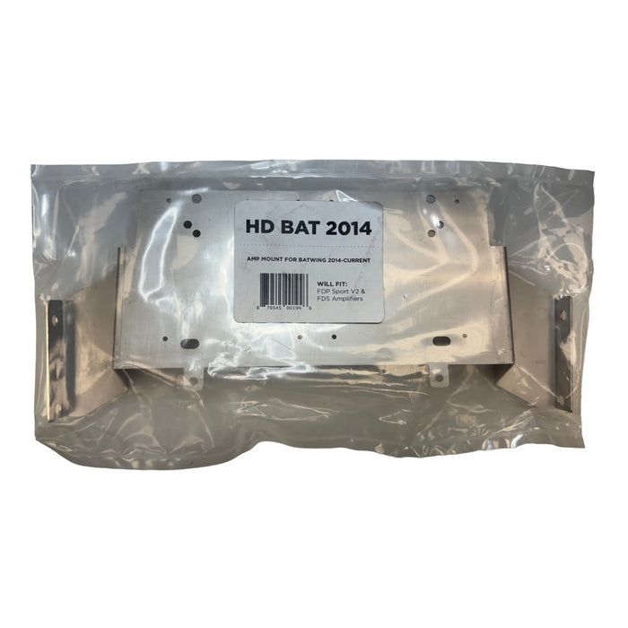 HDBAT2014 Focal Amplifier Mounting Bracket for 2014+ Harley Davidson Batwing Touring Motorcycles