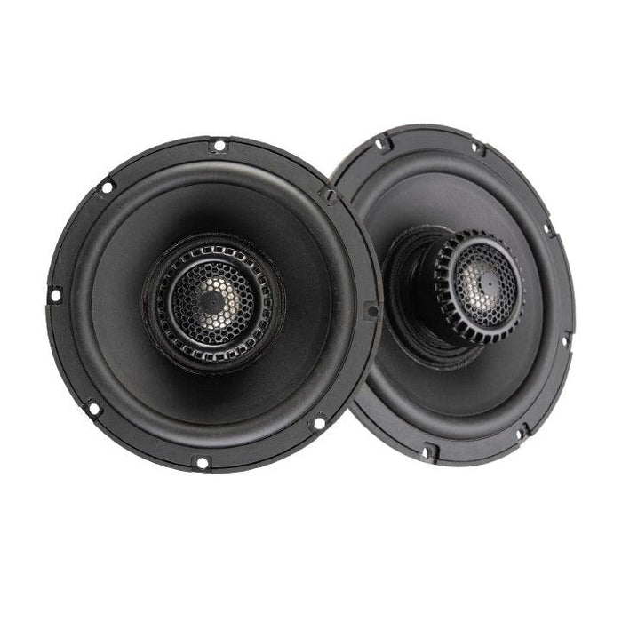 IND.652 Precision Power Soundstream Motorcycle Audio 6.5" Premium Coaxial 2-Way Speakers for Indian Saddlebag Lid Kit (2 ohm) Pair
